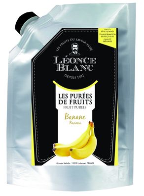 Leonce Blanc Bananen Frucht-Püree 1kg pürierte Bananen aus Mittelamerika