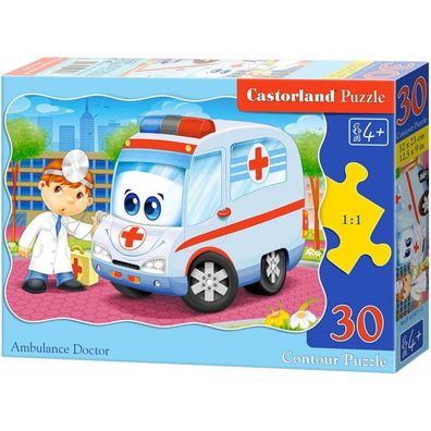 Castorland Puzzle Krankenwagen 30 Teile
