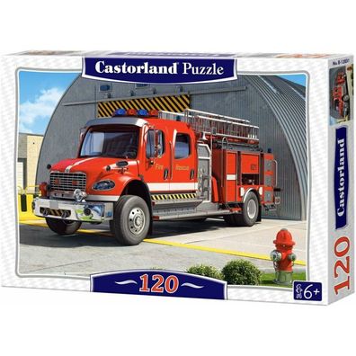 Castorland Puzzle Feuerwehrleute 120 Teile