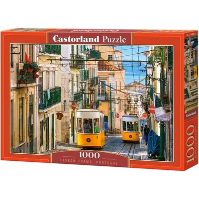 Castorland Puzzle Lissabon Straßenbahnen, Portugal 1000 Teile