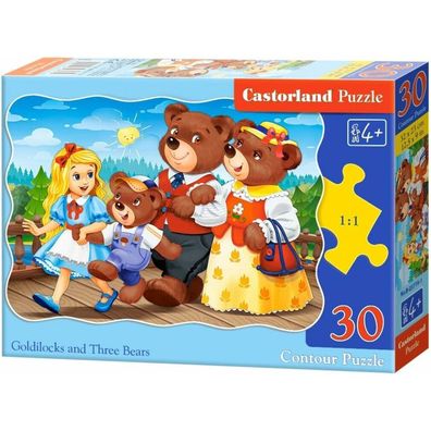 Castorland Puzzle Masha und die drei Bären 30 Teile