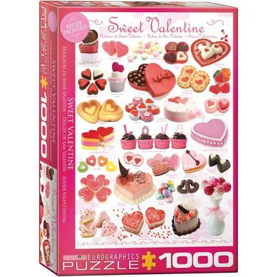 Eurographics Puzzle Sweet Valentine 1000 Teile