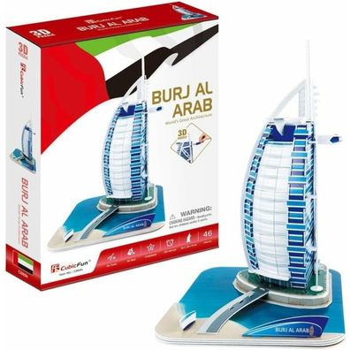 Cubicfun 3D-Puzzle Burj al Arab 46 Teile