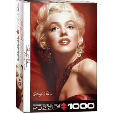 Eurographics Puzzle Marilyn Monroe: Rotes Portrait 1000 Teile