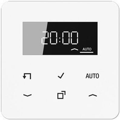 Jung CD1750DWW Timer Standard mit Display, alpinweiß