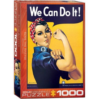 Eurographics Puzzle Poster: Rosie 1000 Teile