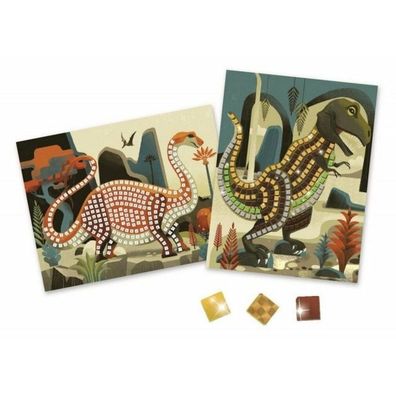 DJECO Mosaikbilder Dinosaurier