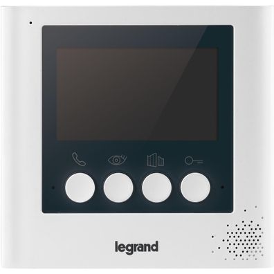 Legrand Video-Innenstelle mit 4,3 Zoll Monitor zur Erweiterung des 4,3 Zoll ...