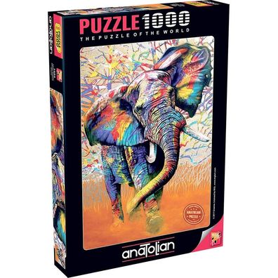 Anatolisches Puzzle Afrikanische Farben 1000 Teile