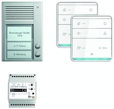 TCS PSC2320-0000 TASTA: pack Audio AP für 2 Wohneinheiten mit Außenstation