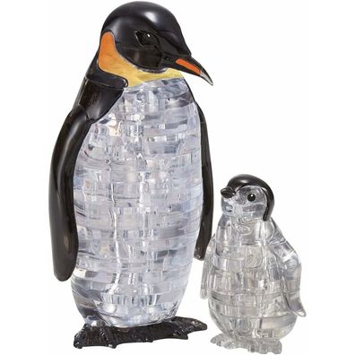 HCM KINZEL 3D Kristallpuzzle Pinguine 43 Teile