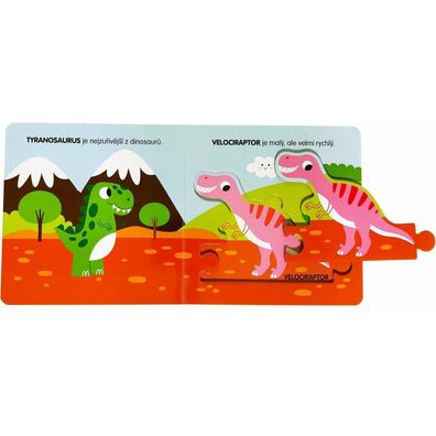 Svojtka & Co. Buch mit Rätsel: Dinosaurier
