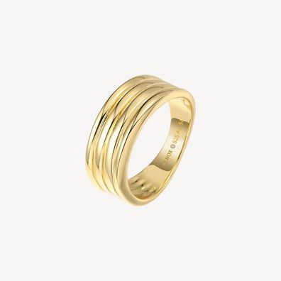 Ring 58 - Loveknot - 925/ - Silber, 18k vergoldet