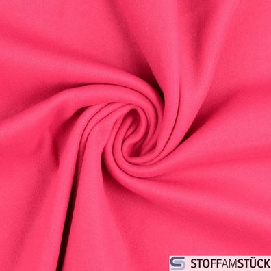 Stoff Polyester Fleece pink Antipilling beidseitig weich
