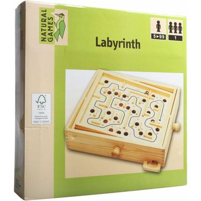 NG Holz Labyrinth 30x25,5cm