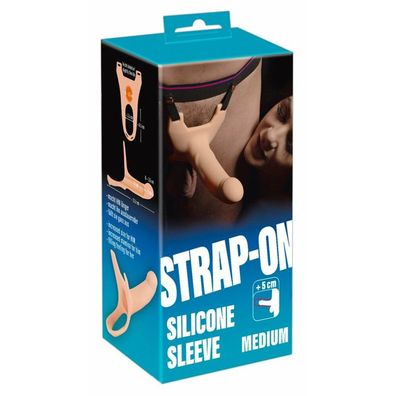 Silicone Strap-on + 5 cm medium