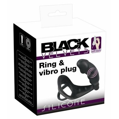Black Velvets ring + vibro plu