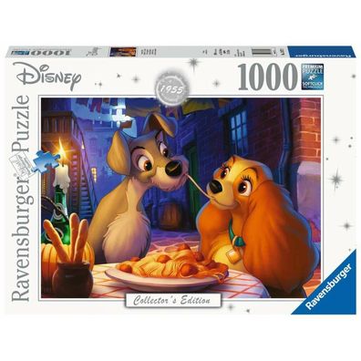 Puzzle Disney Collector's Edition - Susi und Strolch (1000 Teile)