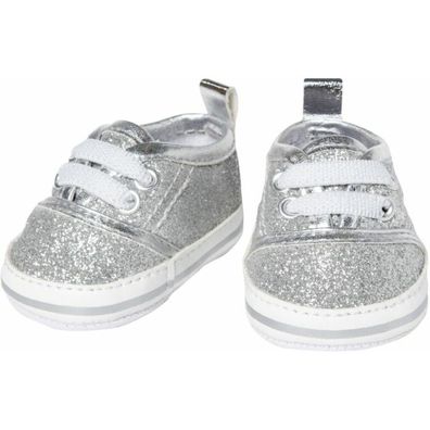 Heless Doll Shoes Junior 38-45 Cm Silver/ White