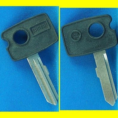 Schlüsselrohling Errebi HF TP für verschiedene Opel, Vauxhall / Huf + Ymos Profil T