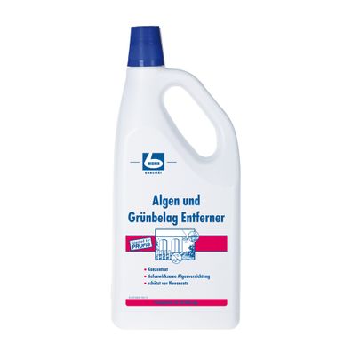 Dr. Becher Algen und Grünbelag Entferner - 2 Liter | Flasche (2000 ml)