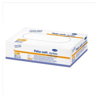 Hartmann Peha-soft U-Handschuh syntex puderfrei - Gr L - 100 Stück | Packung (100 Stü
