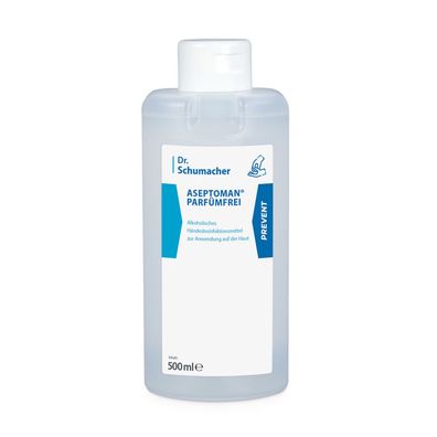 Dr. Schumacher Aseptoman® parfümfrei Händedesinfektion - 500 ml | Flasche (500 ml)
