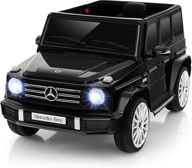 Elektroauto für Kinder, Mercedes Benz G500, Kinderauto Elektro mit Fernsteuerung Hupe