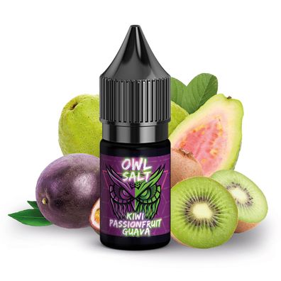 OWL SALT Nikotinsalzliquid Kiwi Passionfruit Guava 10 ml