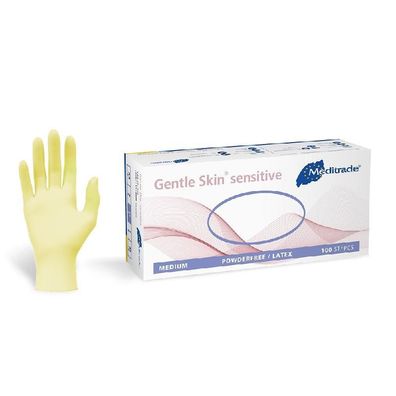 Gentle Skin® sensitive Latexhandschuhe Gr. L 100 Stück