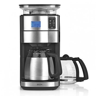 BEEM Fresh-Aroma-Perfect II Duo Filter-Kaffeemaschine mit Mahlwerk, 1000W, 1...