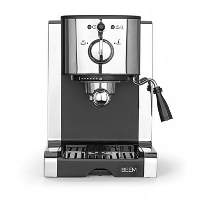 BEEM Perfect Espresso Siebträgermaschine, mit Kapseleinsatz, 20bar, 1,25L, ...