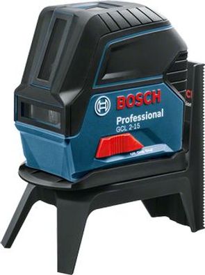 Bosch GCL 2-15 Professional Linienlaser (0601066E00), Arbeitsbereich 15 m, i...