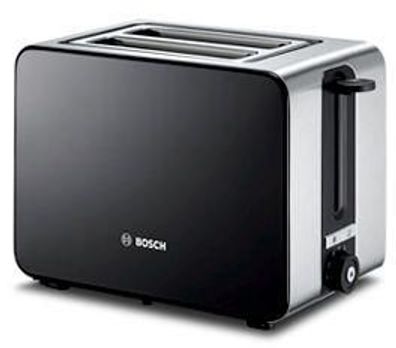 Bosch TAT7203 Kompakt Toaster, Brötchenaufsatz, Auftaufunktion, automatisch...