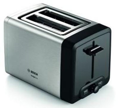 Bosch TAT4P420DE Kompakt Toaster, 970W, DesignLine, Auftau- und Aufwärmfunk...
