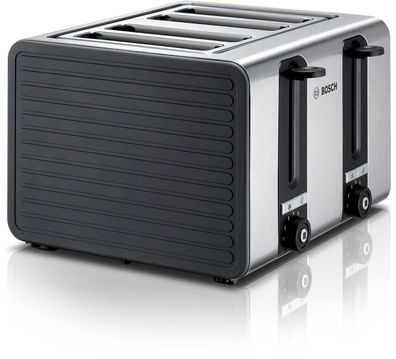 Bosch TAT7S45 4-Scheiben-Toaster, 1500-1800W, Auftaufunktion, automatische A...