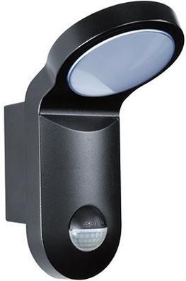 Esylux AOL 100 LED 3K Sensorleuchte, 14 W, 750 lm, 3000K, schwarz (EL10750717)
