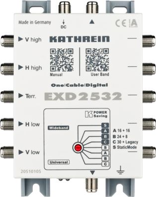 Kathrein EXD2532 Digitaler Einkabel Multischalter (20510105)