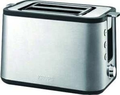 Krups Control Line KH 442D Toaster, 700 W, Aufknusperfunktion, edelstahl/ sch...