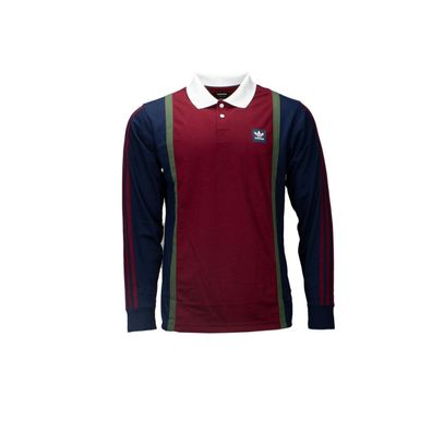 Adidas Skateboarding Rugby Jersey Herren Polo-Shirt Longsleeve DH6643