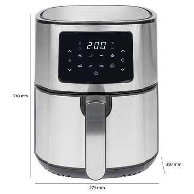 Proficook PC-FR 1239 H Heißluft-Fritteuse, XXL, 5,5 L, Cool Touch-Griff, sc...