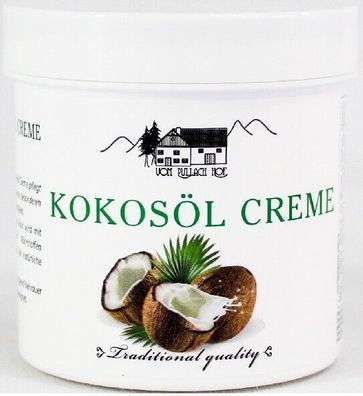 250 ml Kokosöl Creme Cellulite Feuchtigkeitspflege Regeneration 6004