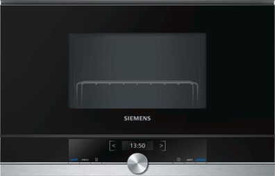 Siemens BE634RGS1 iQ700 Einbau-Mikrowelle, 900 W, 21l, cookControl Plus, TFT...