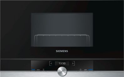 Siemens BE634LGS1 Einbau-Mikrowelle, 900 W, 21l, 59,4 cm breit, cookControl ...