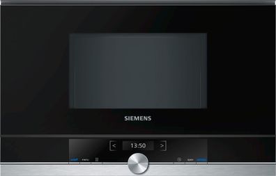 Siemens BF634RGS1 iQ700 Einbau-Mikrowelle, 900W, 21l, cookControl Plus, TFT-...