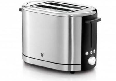 WMF Lono Toaster, 900W, 2-Scheiben, Brötchenaufsatz, schwarz/ edelstahl