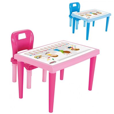 Pilsan Kindertisch Stuhl 03516 Kindersitzgruppe Kunststoff max. 50 kg ab 3 Jahre