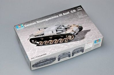 Trumpeter German Sturmgeschütz III Ausf. C/ D 9367257 in 1:72 Bausatz 7257 07257