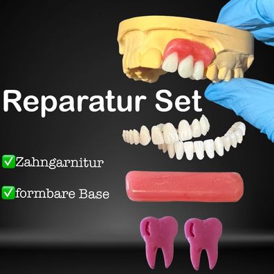 DIY Zahnkit, Reparatur Kit, Dental fix Kit