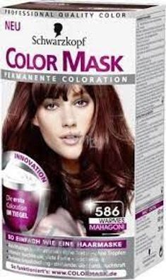 Schwarzkopf Color Mask Coloration 586 warmes Maghagoni 145 ml